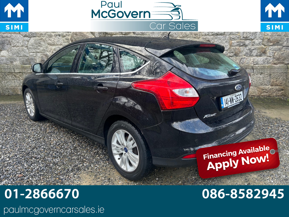 2014 Ford Focus 1.6 TITANIUM NAVIGATOR 1 125PS 5DR AUTOMATIC**//**NEW NCT TILL APRIL 2027**//**SAT NAV**//**CRUISE CONTROL**//**PARKING SENSORS**//**BLUETOOTH**//**2 REMOTE KEYS**//** €8,950