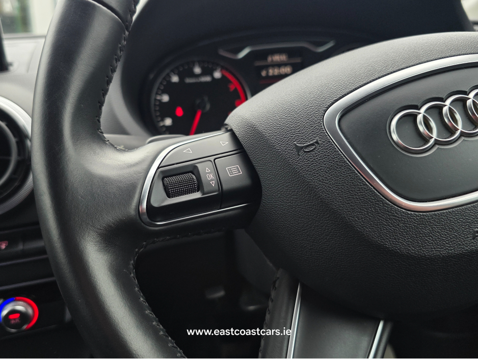 2014 Audi A3 Saloon ONLY 16,325KM !!! 1.4 TFSI AUTO - REV CAMERA - PARKING SENSORS - ALLOYS - LOW TAX BAND LOW MILEAGE €15,450