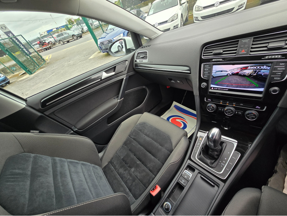 2017 Volkswagen Golf 1.4 HIGHLINE EDITION ALCANTARA SEATS REVERSING CAMERA - SIMI DEALER - LOW ROAD TAX BAND €16,750