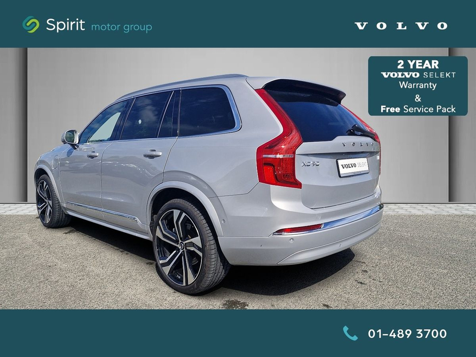 2024 Volvo XC90 T8 "Plug In Hybrid" AWD, Ultimate (Bright Theme) Full Nappa Leather, Heated & Ventilated Seats, Sunroof, Adaptive Cruise Control with Pilot Assist, Heads Up Drivers Display, 22inc Alloys, B&W Sound, A €76,950
