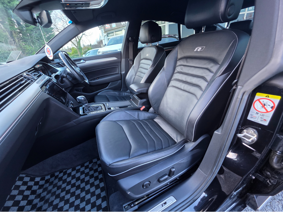 2018 Volkswagen Arteon 2.0 TSI  4 MOTION 280BHP VIRTUAL DASH FULL LEATHER HEATED ELECTRIC SEATS SAT NAV CARPLAY ANDROID AUTO BLIND SPORT PARKING SENSORS SELF PARKING ASSIST 360 CAMERA €27,500