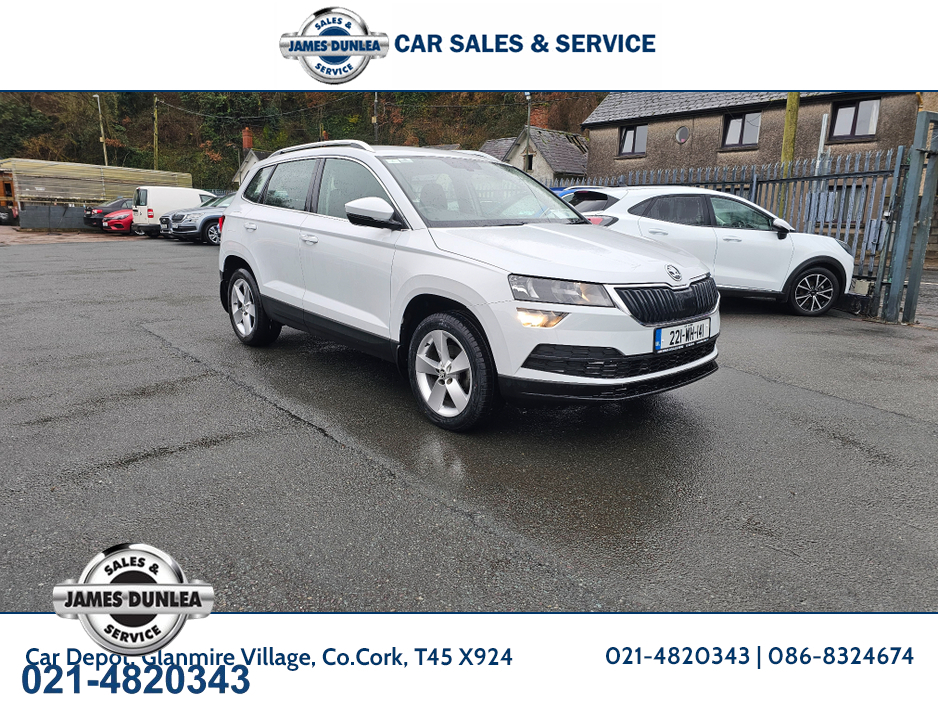 2022 Skoda Karoq AMBITION 1.0 TSI 110HP 5DR €24,950