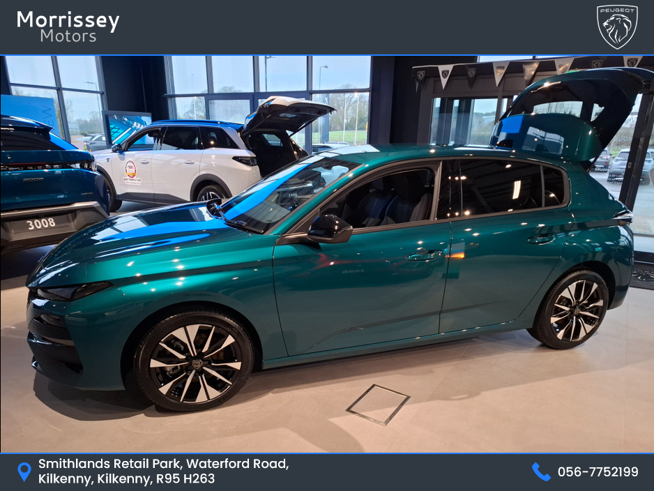 2026 Peugeot 308 ALLURE HYBRID 145BHP STD 4 €33,950