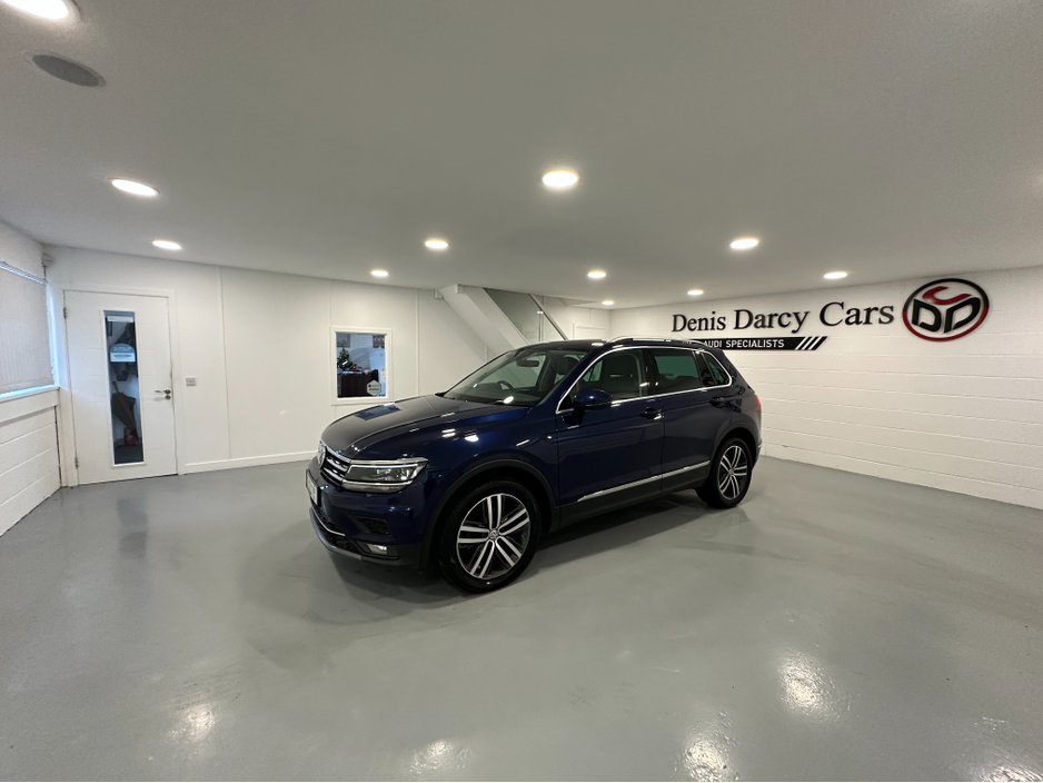2018 Volkswagen Tiguan (182) TIGUAN 2.0TDI HIGHLINE DSG 4 MOTION VW/AUDI SPECIALISTS WWW.DENISDARCYCARS.IE €26,950