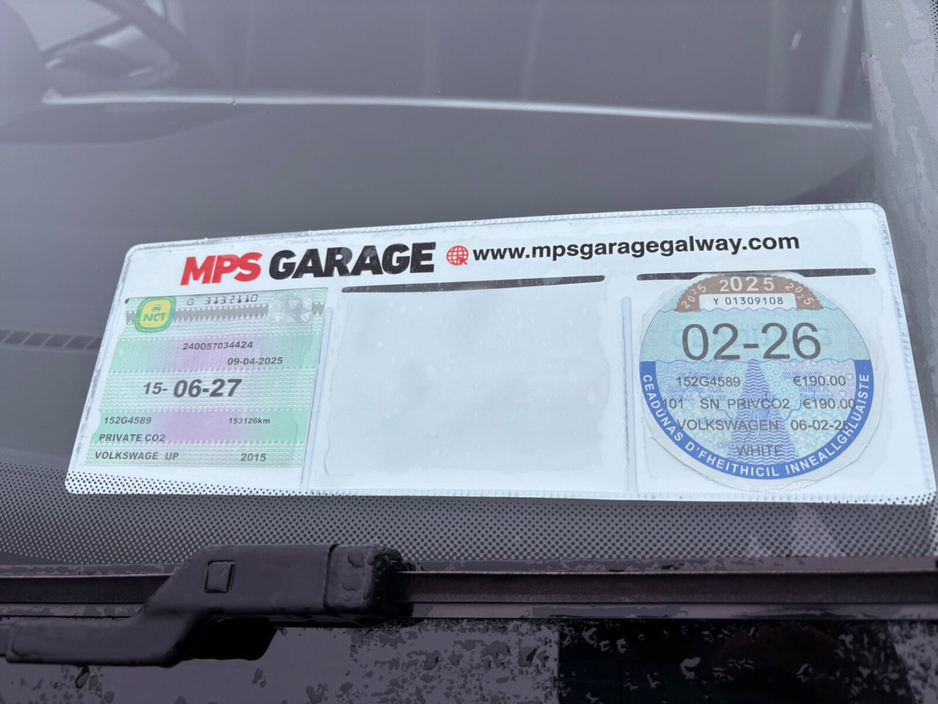 2015 Volkswagen up! 1.0 75BHP TAKE UP €7,500