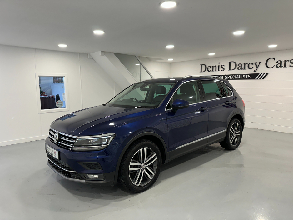 2018 Volkswagen Tiguan (182) TIGUAN 2.0TDI HIGHLINE DSG 4 MOTION VW/AUDI SPECIALISTS WWW.DENISDARCYCARS.IE €26,950