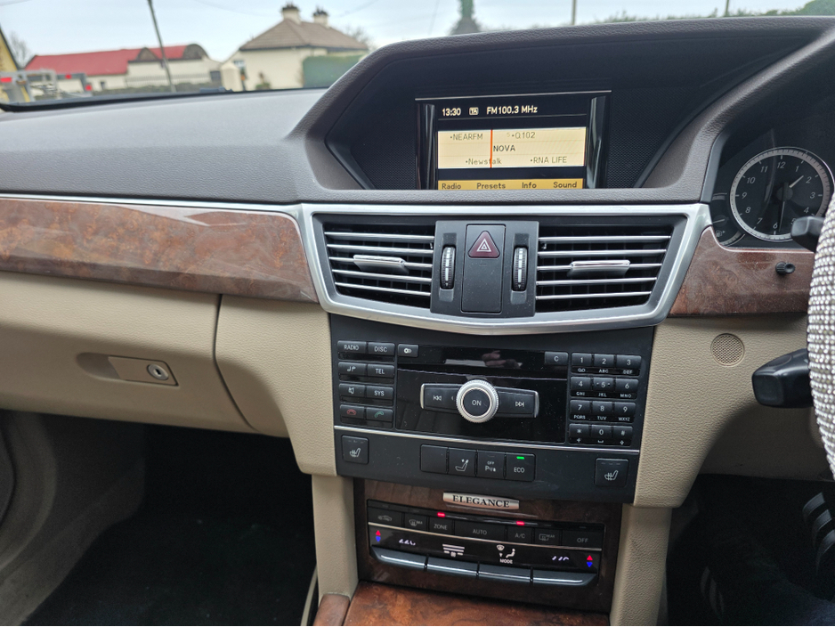 2012 Mercedes-Benz E Class 200 CDI BLUE EFFICIENCY ELEGANCE ECO 4 4DR AUTO