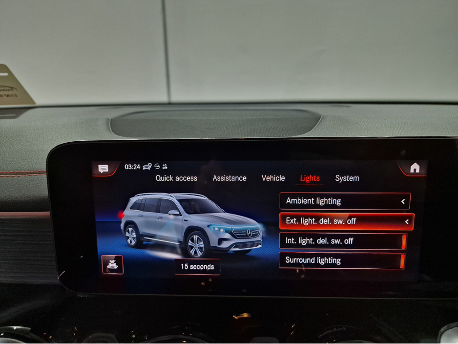 2023 Mercedes-Benz EQB 300 AMG LINE PREMIUM (PAN ROOF / 7 SEATER) 4MATIC AUTOMATIC **ONE OWNER / APPLE CARPLAY / BLIND SPOT ASSIST / ELECTRIC SUNROOF / ELECTRIC BOOTLID / REVERSE CAMERA / WIRELESS PHONE CHARGING** €39,900