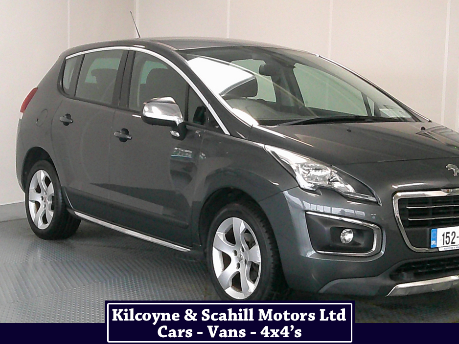2015 Peugeot 3008 1.6 HDI BLUE ACTIVE S/S 120BHP 5DR A €9,950