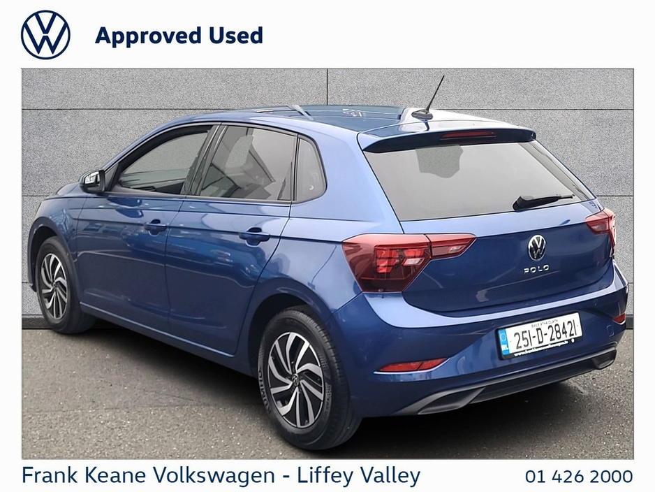 2025 Volkswagen Polo EDITION 75 1.0TSI 95HP M5F *DUE SOON* *REEF BLUE* *PRIVACY GLASS* *REAR VIEW CAMERA* *CARPLAY* *PCP FINANCE AVAILABLE* €22,995