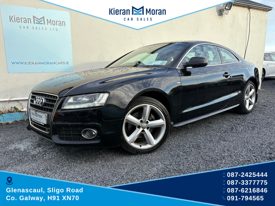 2011 Audi A5 2.0 TDI S LINE 168BHP 3DR 190PS 5DR AUTO €9,950
