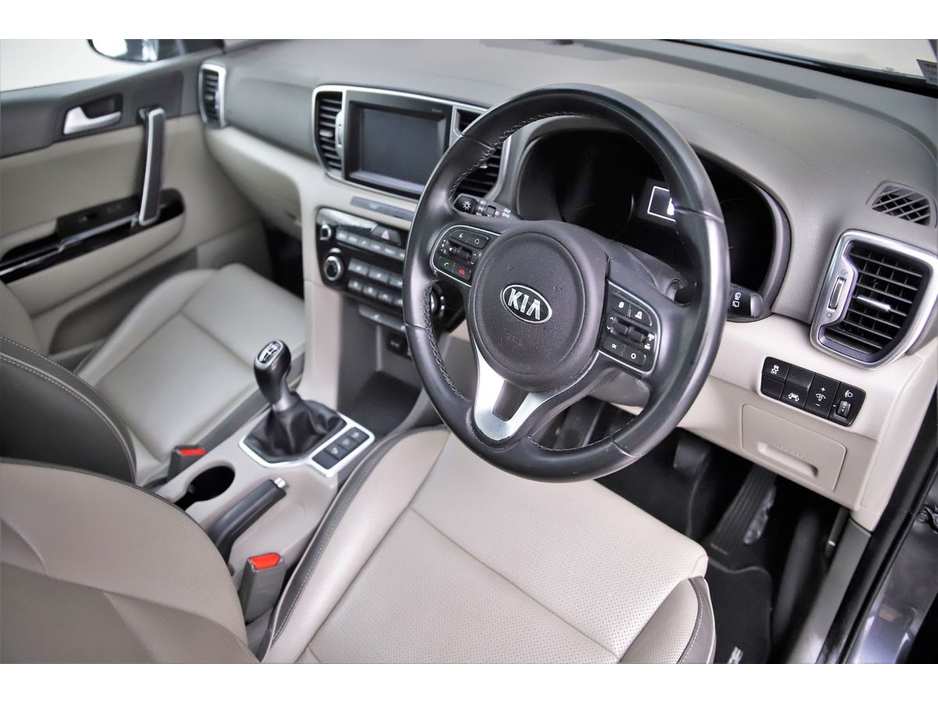 2018 Kia Sportage 1.7 CRDI PLATINUM 6SPD *BEIGE LEATHER*EL. PAN ROOF*