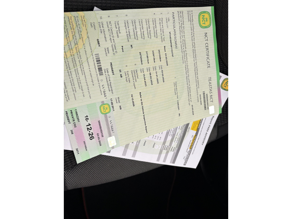 2011 Peugeot 308 ACTIVE 1.6 HDI 92 4DR €2,995