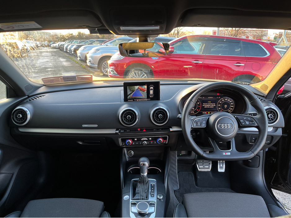 2020 Audi A3 S-LINE HATCHBACK AUTOMATIC 1.4 PETROL //ONLY 5653 MILES//HIGH SPEC//HEATED HALF LEATHER SEATS//KEYLESS ENTRY//REVERSE CAMERA//BLIND SPOT WARNING//CARPLAY// €25,950