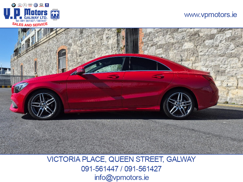 2017 Mercedes-Benz CLA Class AMG SPORT LINE,HALF LEATHER,LOW KM, AUTOMATIC €19,500