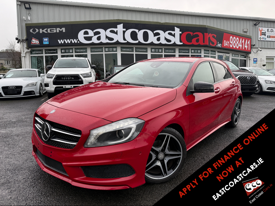 2015 Mercedes-Benz A Class A180 AMG LINE NIGHT PACK AMG INTERIOR HALF LEATHER SEATS / HI SPEC / SYSTEM LOW ROAD TAX BAND / SIMI DEALER €15,950