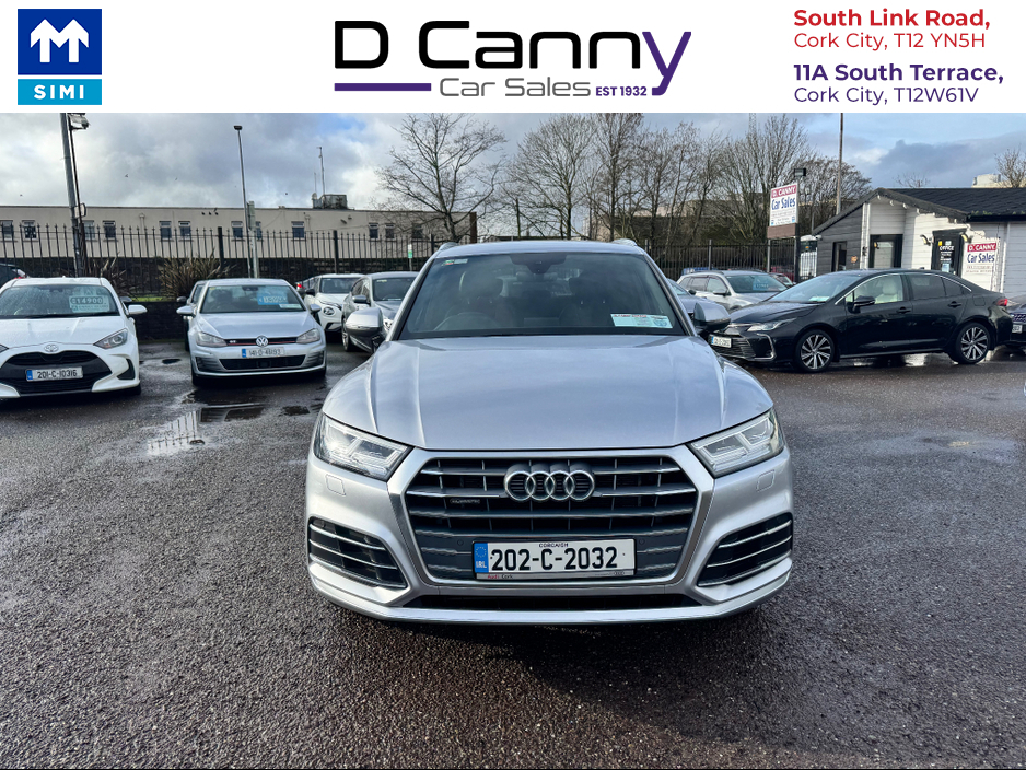 2020 Audi Q5 50 TFSI E 299HP S LINE 4DR €37,900