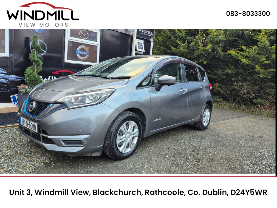 2018 Nissan Note 1.2 Petrol Hybrid Auto 2018 €11,250