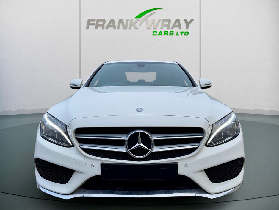 2015 Mercedes-Benz C Class C200 D AMG LINE 136 BHP **FULL LEATHER**REVERSE CAMERA**XENON LIGHTS**AS NEW**FSH** €17,950