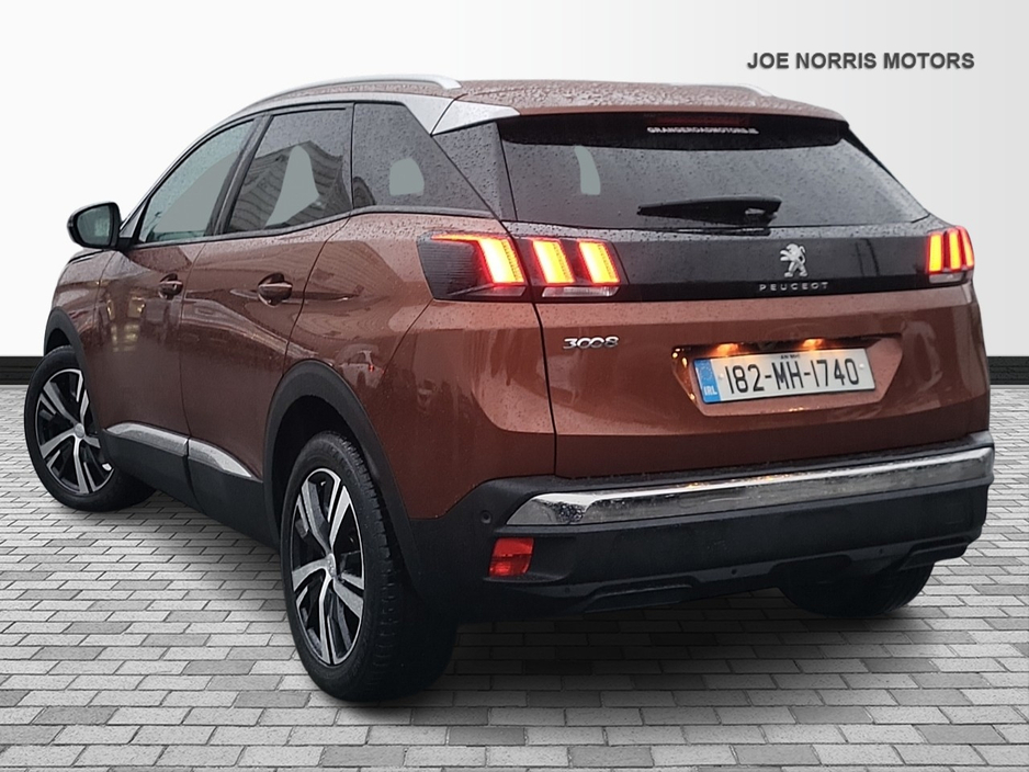 2018 Peugeot 3008 1.2 PURETECH 130BHP ALLURE 5DR AUTO €18,950
