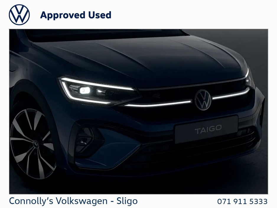 2026 Volkswagen Taigo RLINE 1.0TSI 115HP AUTO €38,945