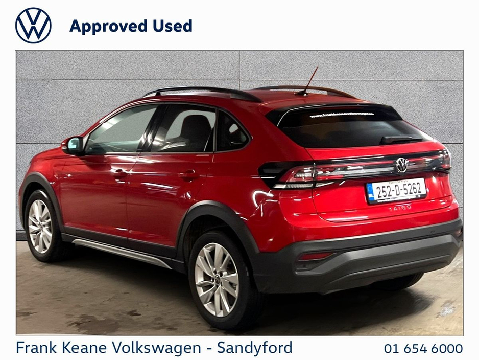 2025 Volkswagen Taigo *EDITION 75* 1.0 TSI 115HP Auto @Frank Keane Volkswagen South Dublin €29,995
