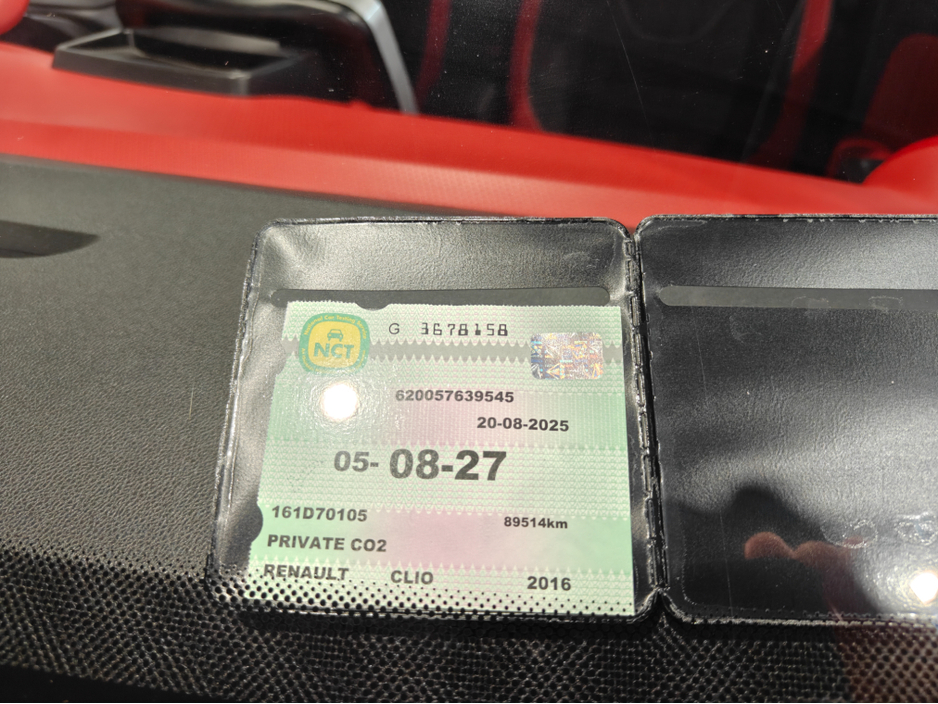 2016 Renault Clio 1.2 ABA RH5F1 5DR AUTO €10,350