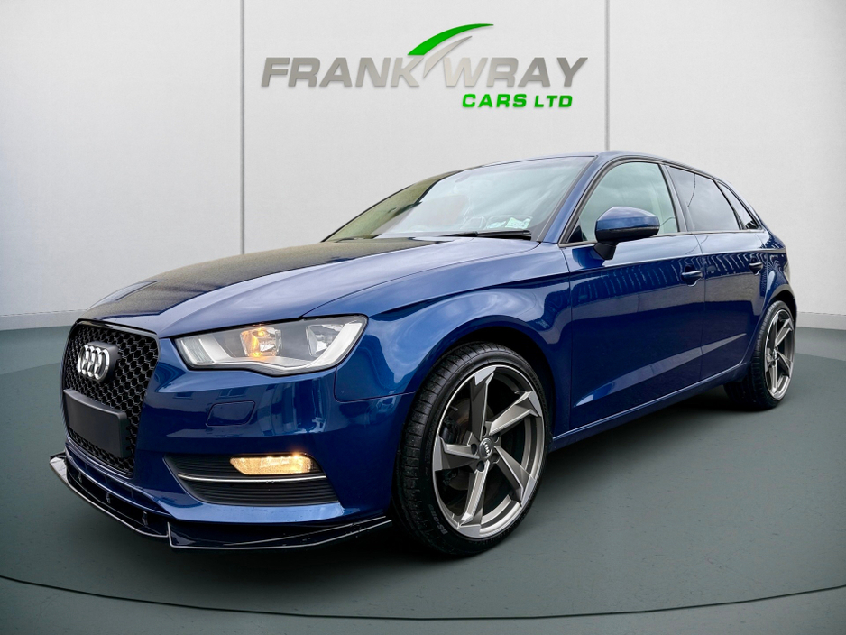 2014 Audi A3 1.2 TFSI SE 110 BHP 5DR **142**€200 TAX**MINT**SCUBA BLUE**KITTED** €10,450