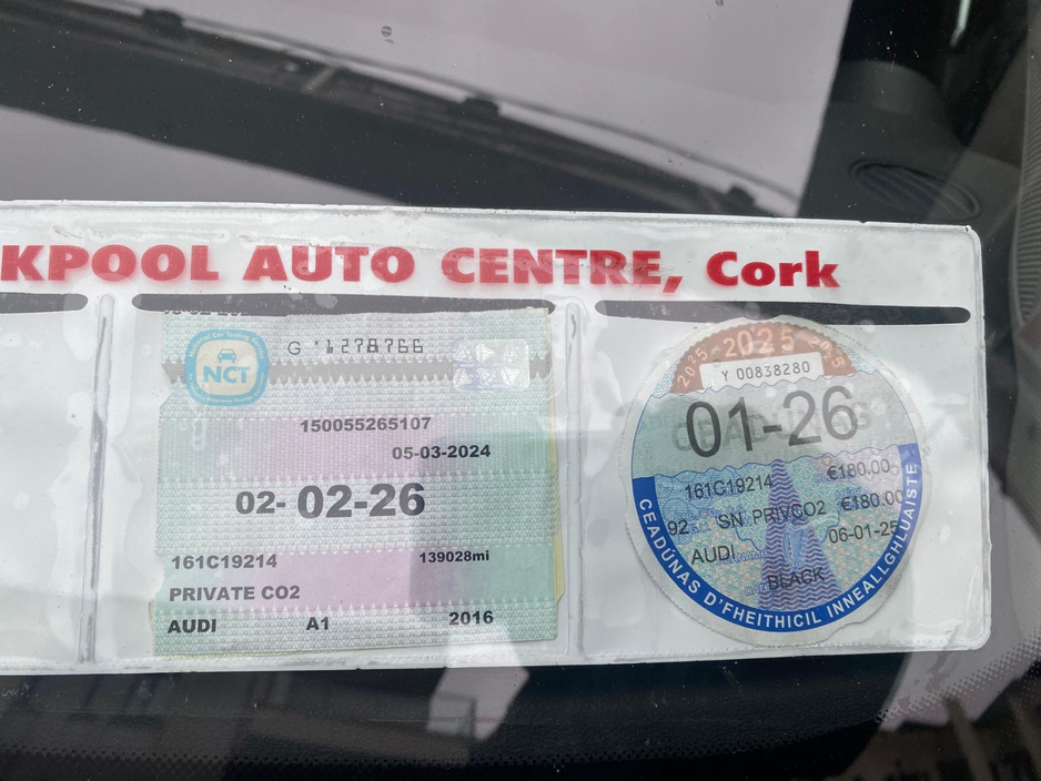 2016 Audi A1 1.6 TDI SE SPORTBACK 116PS 5DR €9,750