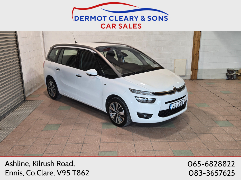 2014 Citroen Grand C4 Picasso 1.6 E- HDI EXCLUSIVE 115 A/DRE €7,250