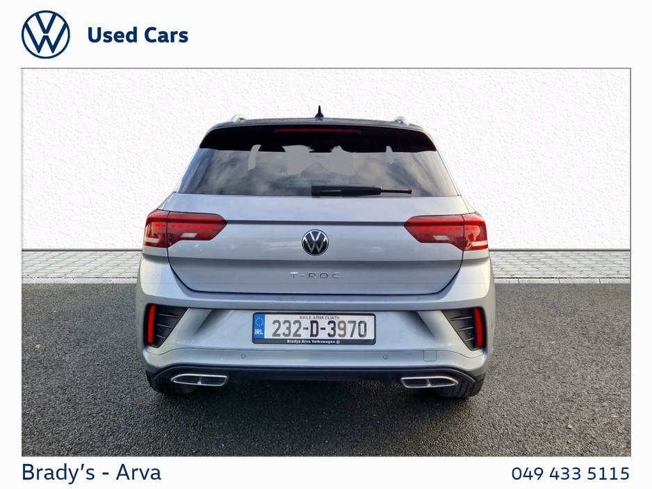 2023 Volkswagen T-Roc R-LINE 1.5 TSI 150BHP D7F 5DR €28,950