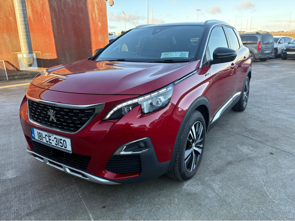 2018 Peugeot 3008 2.0 HDI GT LINE BLUE 150P 150PS 5DR €18,500