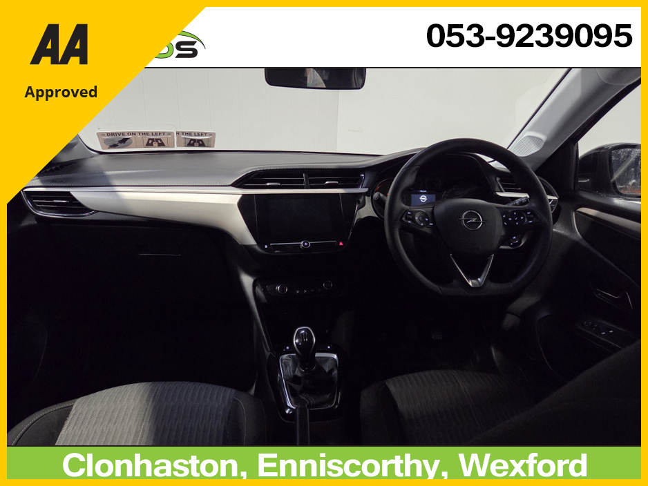 2021 Opel Corsa MY21-S-1.2 75PS-PET-5SP 4DR €12,350