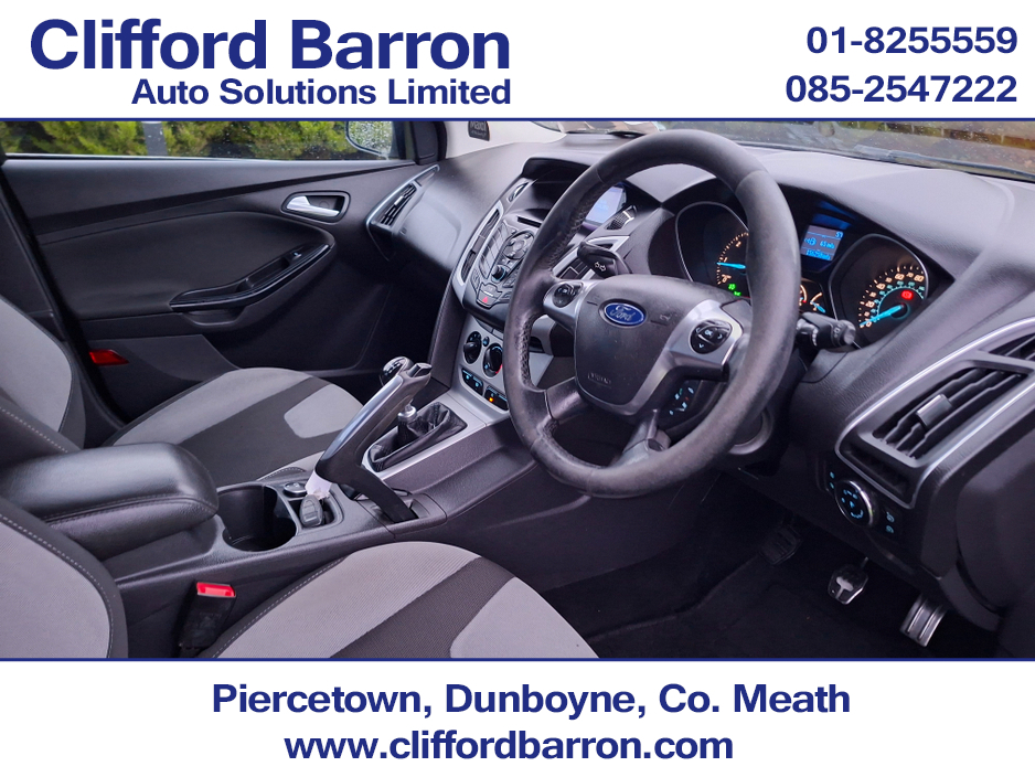 2012 Ford Focus 1.6 TDCI ZETEC S 113BHP 5DR €6,750