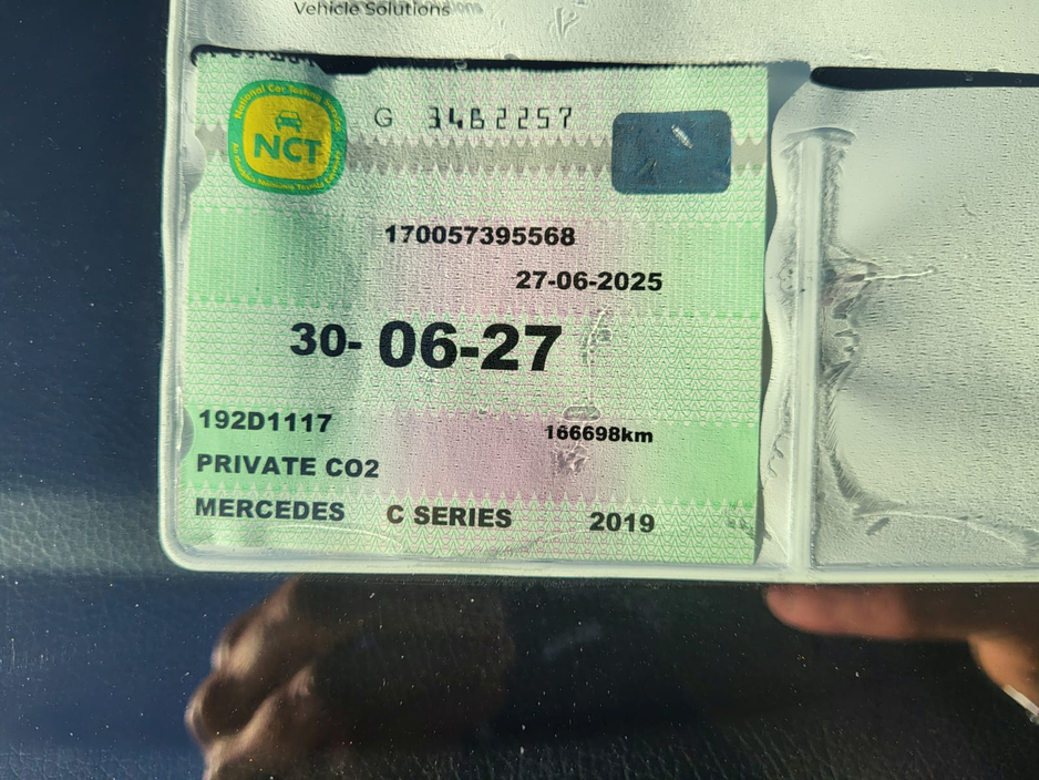 2019 Mercedes-Benz C Class  €19,999