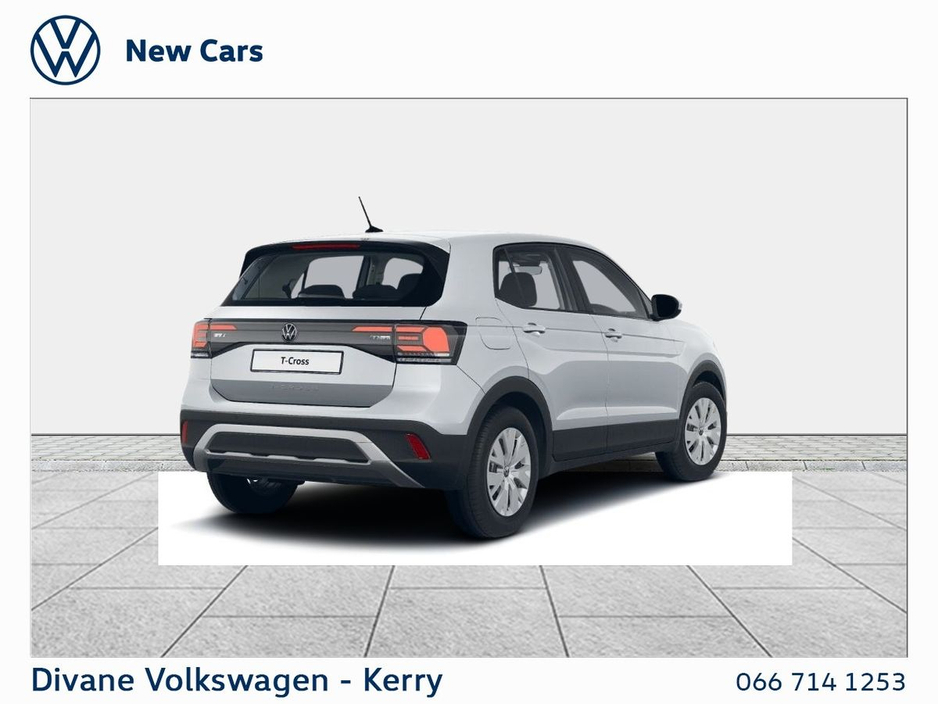 2026 Volkswagen T-Cross 1.0 PETROL 95BHP €31,400