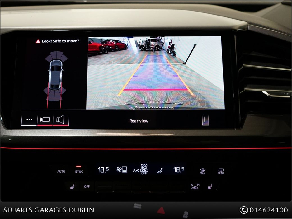 2025 Audi Q4 e-tron S/LINE SPORTBACK 45 – BIGGER BATTERY* Q4 E-TRON SLINE SUV: TYPHOON GREY METALLIC WITH FULL BLACK LEATHER, 20” ALLOYS, HEATED SEATS, REVERSING CAMERA €49,945