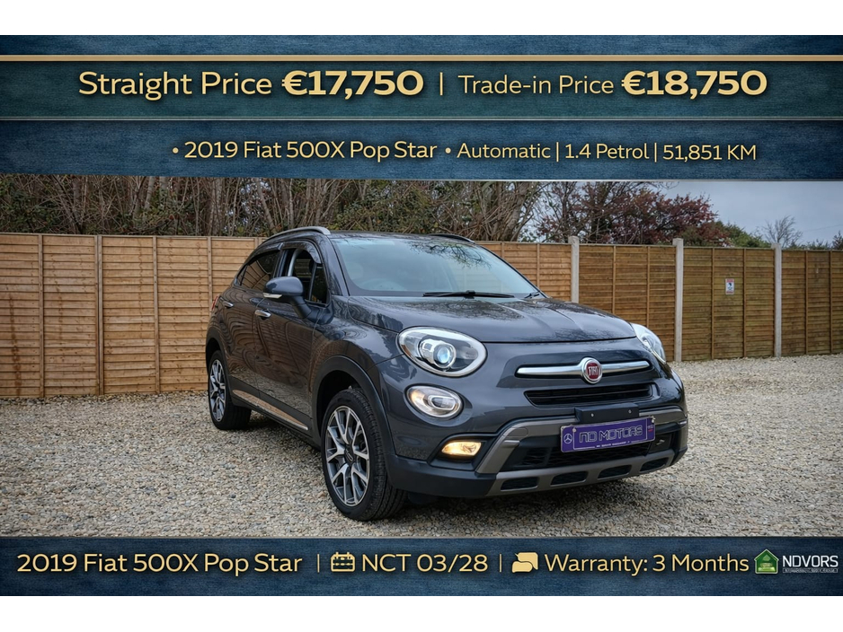 2019 Fiat 500X for sale in , Ireland