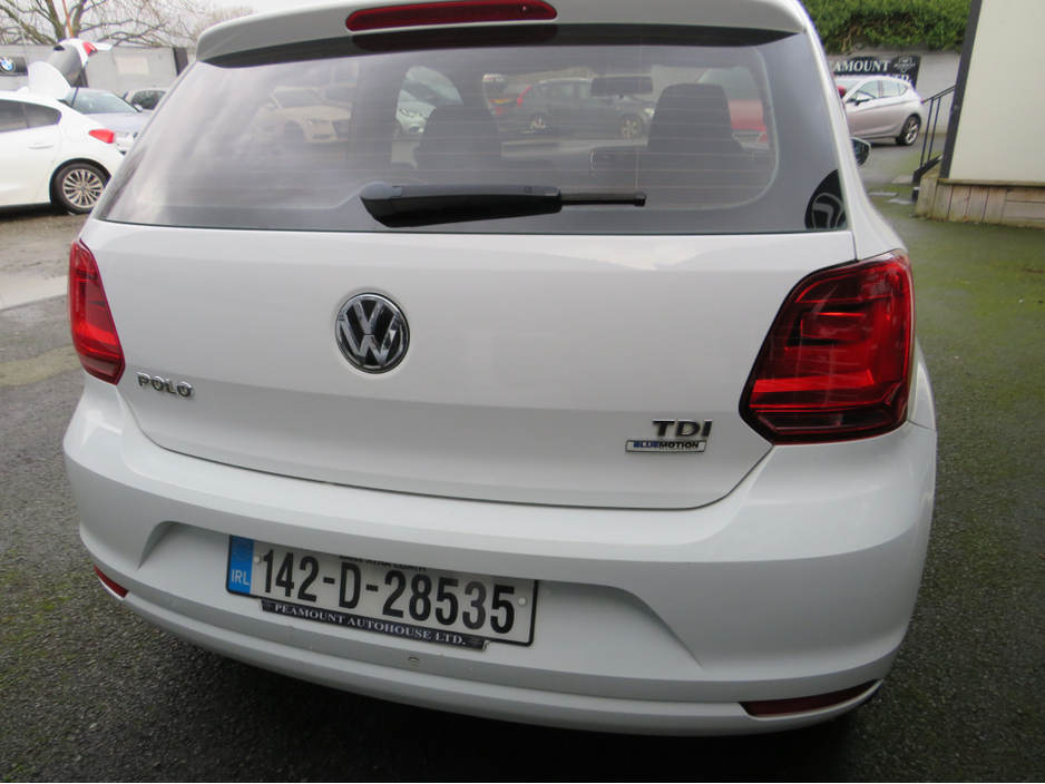 2014 Volkswagen Polo 1.4 TDI 3DR SPORTS IN WHITE   FRESH NCT 27 €5,750