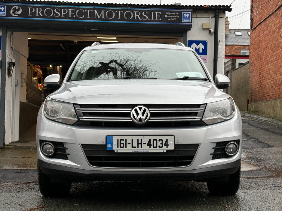 2016 Volkswagen Tiguan 2.0tdi Match, New Nct 01/2028, Service History, Timing Belt Replaced, Bluetooth, Cruise Control, Sat Nav, Parking Sensors, Alloys, A/C, Finance Available, Service & Warranty Included, SIMI Dealer, €14,950