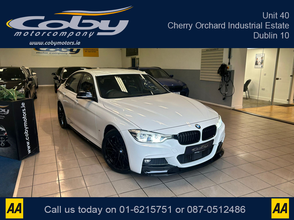 2017 BMW 3 Series 330E  M Sport Saloon 4DR 330E Auto Plug-in Hybrid. New NCT, Upgraded 19inch Alloy Wheels, Full Body Kit, 2Keys,Sat Nav, MFSW, Dual Climate Control, Cruise Control, Reverse Cam, Full Electrics, & more. €21,950