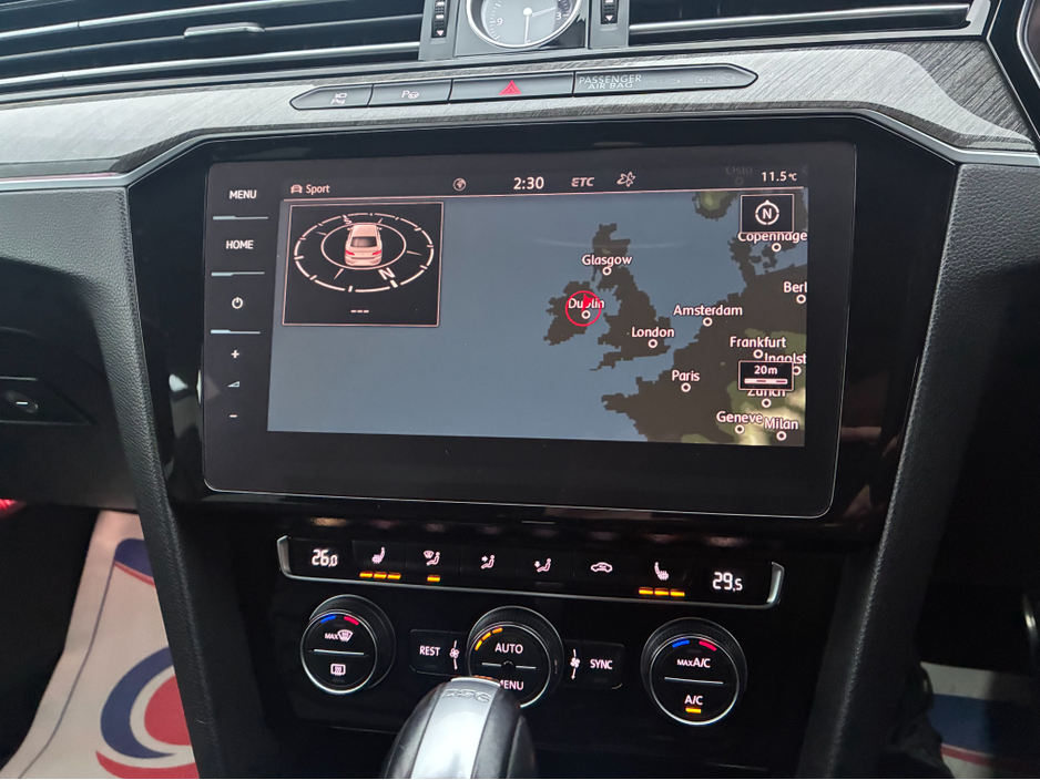 2019 Volkswagen Arteon 2.0 TSI  4 MOTION 280BHP VIRTUAL DASH FULL LEATHER HEATED ELECTRIC SEATS SAT NAV CARPLAY ANDROID AUTO BLIND SPORT PARKING SENSORS SELF PARKING ASSIST 360 CAMERA DYNAUDIO SOUND SYSTEM €29,950