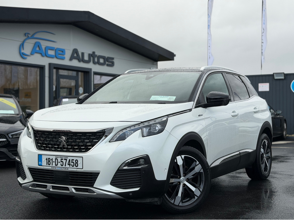 2018 Peugeot 3008 GT REP - 1.6 PETROL - AUTO - 12M WARRANTY - CAR: €19,950