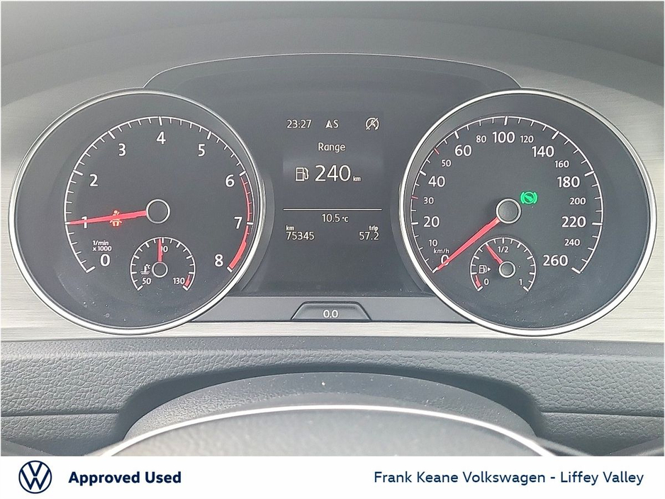 2016 Volkswagen Golf COMFORTLINE ESTATE AUTO 1.2TSI 115BHP *REAR VIEW CAMERA* *WHITE* *NEW NCT* *12 MONTHS FRANK KEANE WARRANTY* *FINANCE AVAILABLE* €14,495