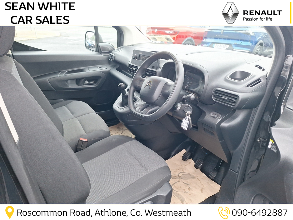 2020 Citroen Berlingo ENT 1.5 BLUE HDI 75 650 650KG M 3DR €14,000