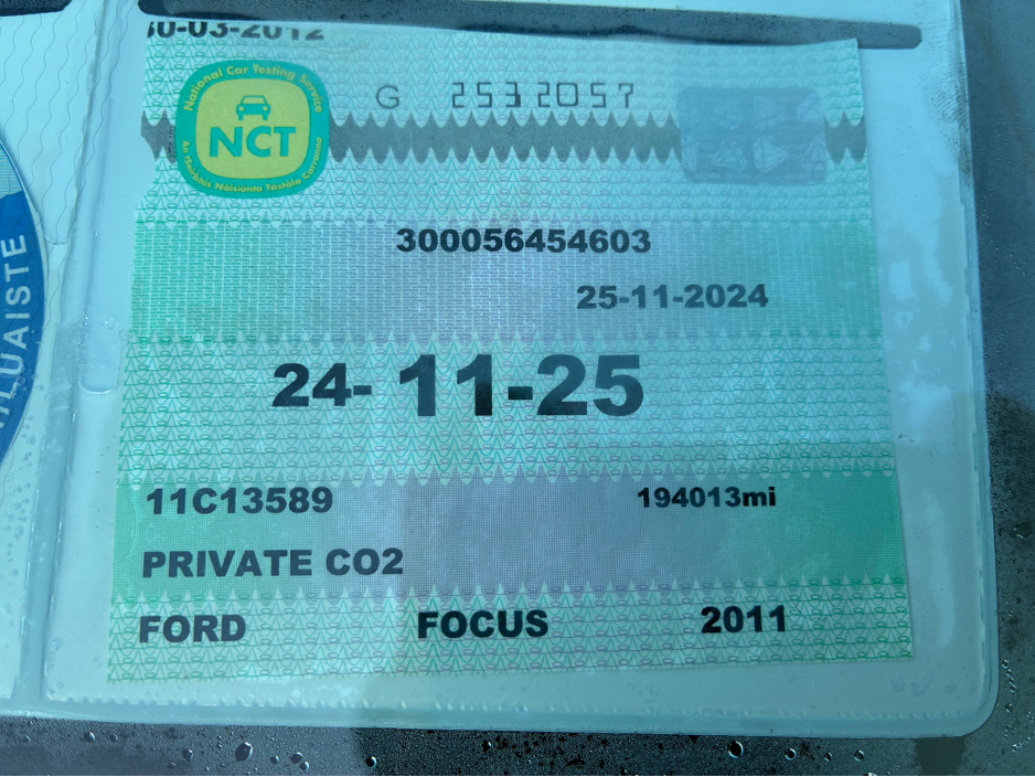 2011 Ford Focus 1.6 TDCI SPORT 108BHP 5DR €1,950