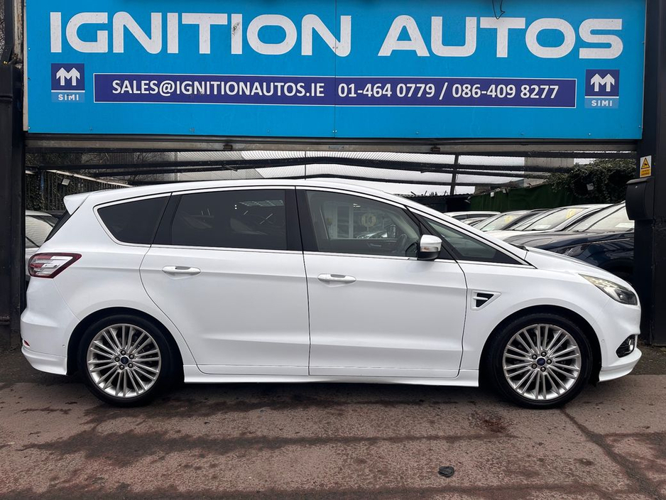 2016 Ford S-Max 2.0 TDCI, TITANIUM SPORT, 7 SEATS, LEATHER, AUTOMATIC, NEW NCT, FINANCE, WARRANTY, 5 STAR REVIEWS €15,995