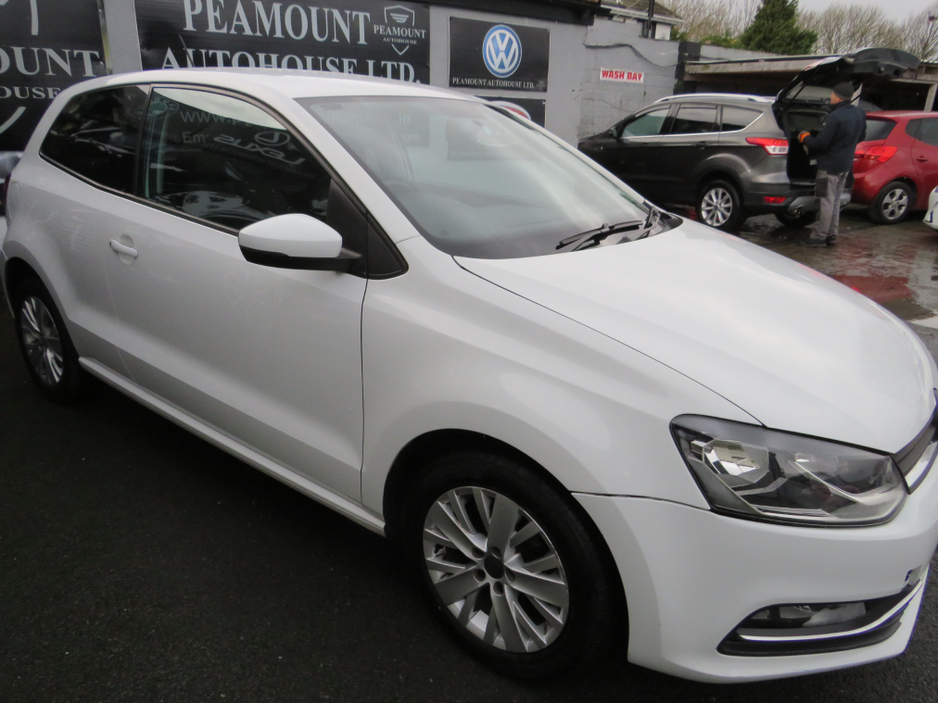2014 Volkswagen Polo 1.4 TDI 3DR SPORTS IN WHITE   FRESH NCT 27 €5,750
