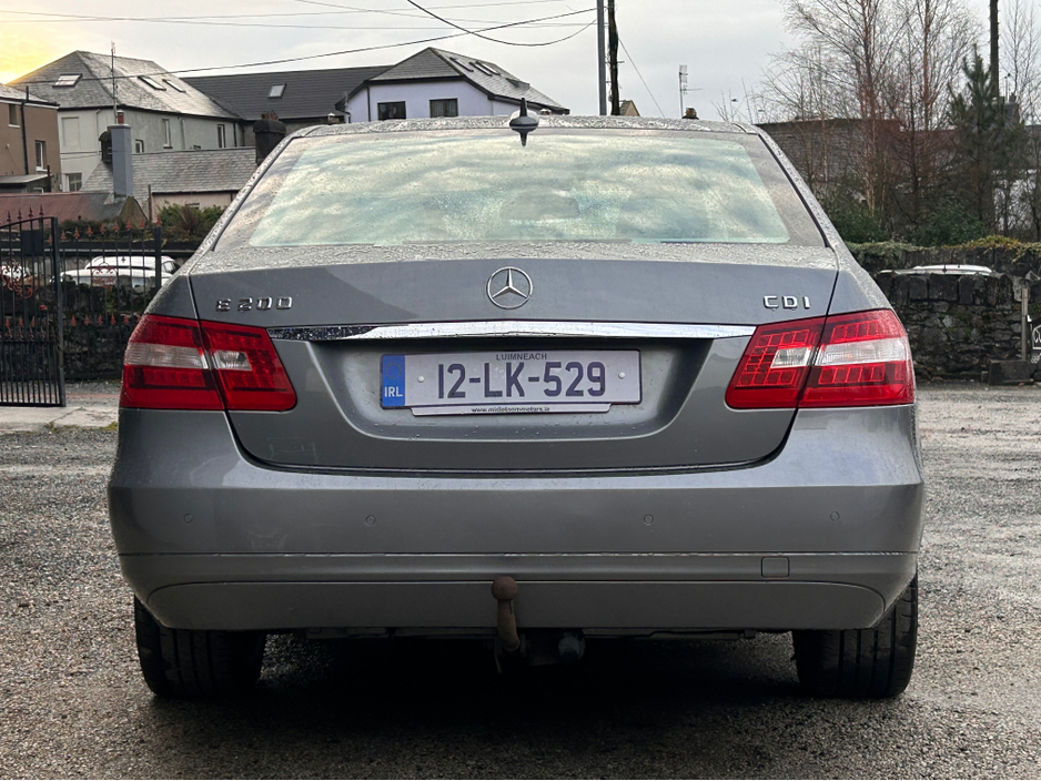 2012 Mercedes-Benz E Class 200 CDI BLUE EFFICIENCY ECO AUTO 4DR €7,950