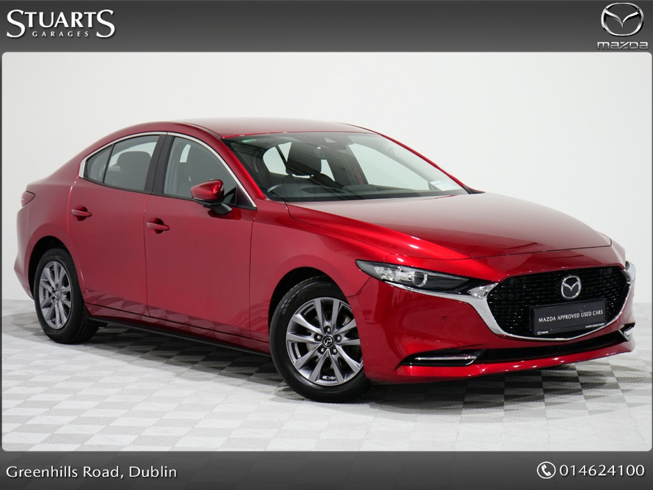 2021 Mazda Mazda3 GSL 4DR @MAZDA SOUTH DUBLIN, 2.0 186PS SKY-X GSL 4DR* KEYLESS, REAR CAMERA, DUAL CLIMATE, PDC FRONT AND REAR, HEADS UP, NAV, TRAFFIC SIGN RECOGNITION, €20,745